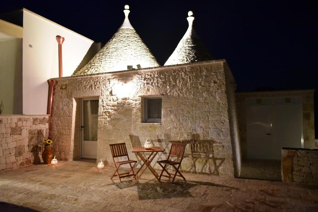הוילה מרטינה פרנקה Trulli Dal Sole Alla Luna מראה חיצוני תמונה