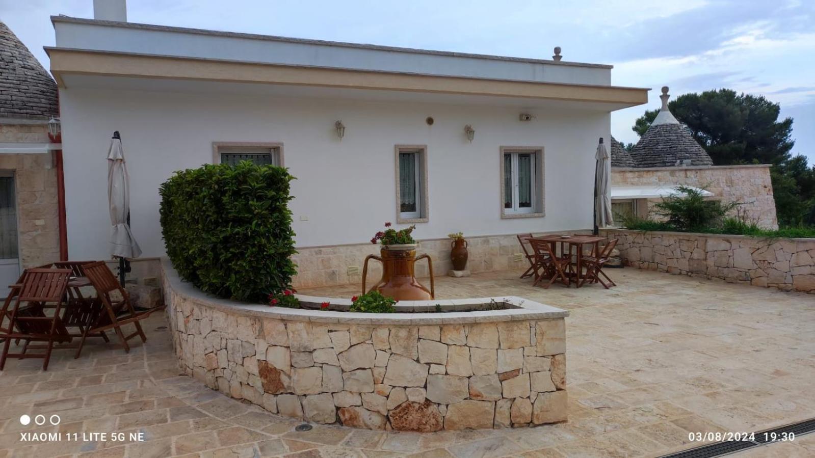 הוילה מרטינה פרנקה Trulli Dal Sole Alla Luna מראה חיצוני תמונה